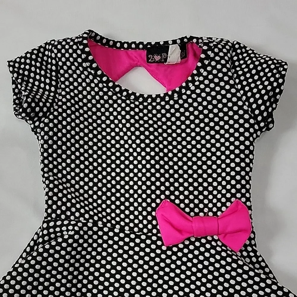 🖤5/$20🖤 2 PRINCESS.. polka-dot dress..